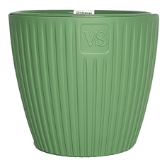 Горшок цветочный Эви VipSet Зеленый, 20 см No Brand