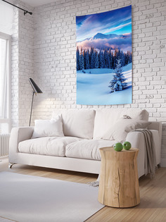 Вертикальное фотопанно на стену JoyArty "Елка сбежала из леса", 150x200 см