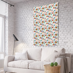 Вертикальное фотопанно на стену JoyArty "Слонята в попонах", 150x200 см