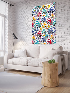 Вертикальное фотопанно на стену JoyArty "Детские машинки", 150x200 см