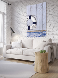 Вертикальное фотопанно на стену JoyArty "Добро пожаловать на борт", 100x150 см