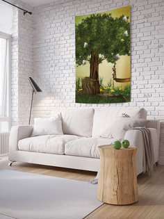 Вертикальное фотопанно на стену JoyArty "Качели волшебства", 150x200 см