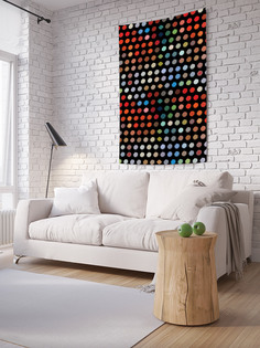 Вертикальное фотопанно на стену JoyArty "Цветная палитра", 100x150 см
