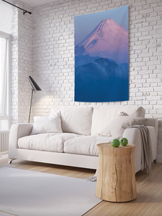 Вертикальное фотопанно на стену JoyArty "Фудзияма в дымке", 100x150 см