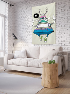 Вертикальное фотопанно на стену JoyArty "Мастер - пирамида", 100x150 см