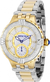 Наручные часы женские Invicta 38400 серебристые