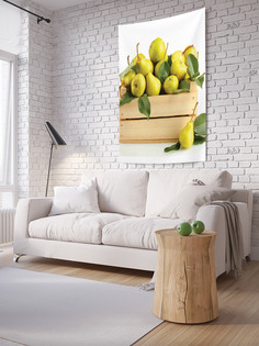 Вертикальное фотопанно на стену JoyArty "Ящик груш", 100x150 см