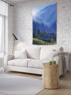Вертикальное фотопанно на стену JoyArty "Домик на свежем воздухе", 150x200 см