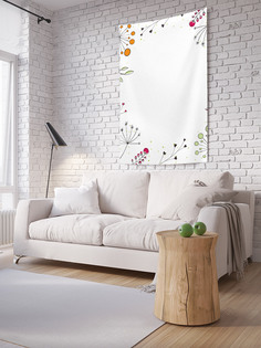 Вертикальное фотопанно на стену JoyArty "Ботаническая рамка", 150x200 см