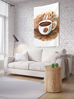 Вертикальное фотопанно на стену JoyArty "Чашка кофе", 150x200 см