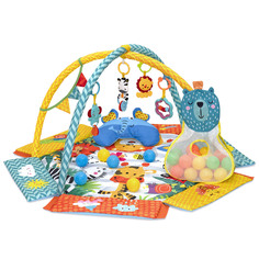 Развивающий коврик Funkids Foldable Activity Gym с бортиками и музыкой CC9638