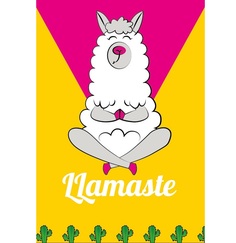 Ручка гелевая Centrum Llamaste, синяя, 0,5 мм, 1 шт.