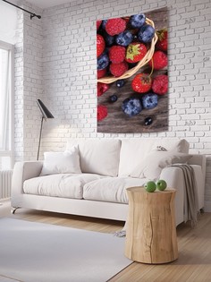 Вертикальное фотопанно на стену JoyArty "Фруктовая корзина", 150x200 см