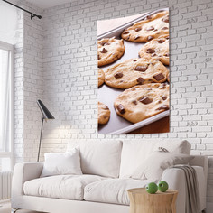 Вертикальное фотопанно на стену JoyArty "Печенье на противне", 150x200 см