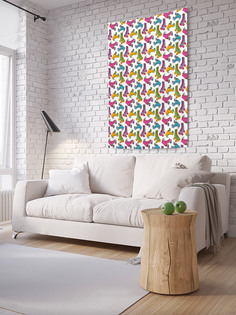 Вертикальное фотопанно на стену JoyArty "Разноцветные роликовые коньки", 150x200 см