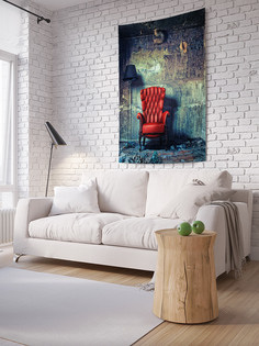 Вертикальное фотопанно на стену JoyArty "Дорогое кресло", 100x150 см