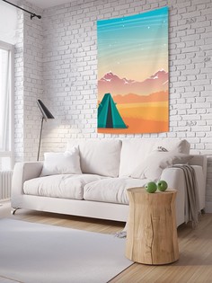 Вертикальное фотопанно на стену JoyArty "Палатка в пустыне", 150x200 см