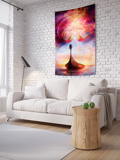 Вертикальное фотопанно на стену JoyArty "Волшебная лодка", 150x200 см
