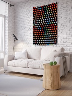 Вертикальное фотопанно на стену JoyArty "Цветная палитра", 150x200 см