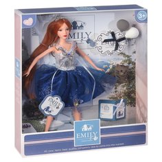 Кукла Emily Принцесса с аксессуарами, с домашним питомцем, пышное платье, JB0207563