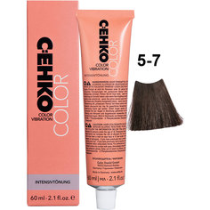 Краска для волос C:EHKO 5/7 Темный шоколад Schokobraun dunkel, 60 мл