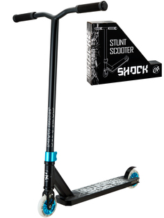 Самокат трюковый CITY-RIDE SHOCK, колеса PU 100/100 мм, CR-SS-00DBL.