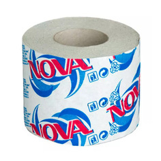 Туалетная бумага Nova со втулкой однослойная 1 шт
