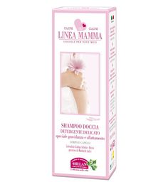 Пена-шампунь Helan для ухода за волосами и телом Linea Mamma 200 мл