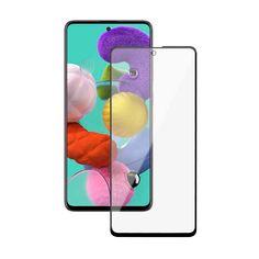 Защитное стекло для экрана Deppa для Samsung Galaxy A51 черный [62699]