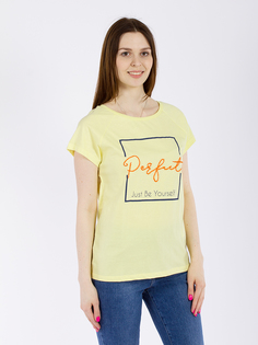 Футболка женская WHITNEY GD31400086 желтая 3XL