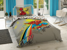 Постельное белье TAC 3607-59516 RANFORCE DISNEY детский 1,5 сп SPIDERMAN POWER
