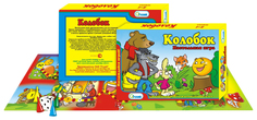 Настольная игра-ходилка в подарочной коробке "Колобок" Гелий
