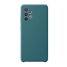 Чехол Deppa Liquid Silicone, для Samsung Galaxy A32, синий (870122)