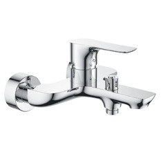 Смеситель для ванны Cron CN61172 короткий излив, хром