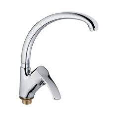 Смеситель для кухни Cron CN4101-2 с гайкой, хром