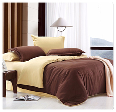 Комплект постельного белья Valtery MO-06 1.5-спальный шоколад