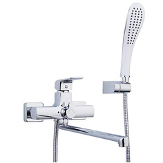 Смеситель для ванны GAPPO G2250-8, излив, переключение душ корпус/дивестор/кранбукса, хром