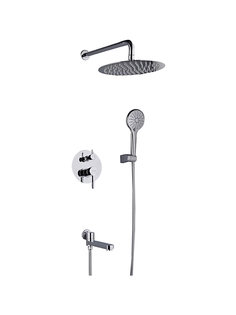 Смеситель для ванны встроенный GAPPO G7104 с 3-функциями, хром