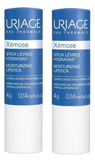 Бальзам-стик для губ Увлажняющий Uriage Xemose Stick Levres Hydratant 2*4г