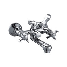 Смеситель для ванны Haiba HB3024, короткий излив, хром