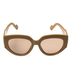Солнцезащитные очки женские Pretty Mania DP061 коричневые