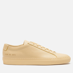 Кеды мужские Common Projects Original Achilles Low желтые 41 EU