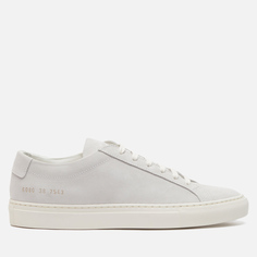 Кеды женские Common Projects Achilles Low Suede серые 36 EU