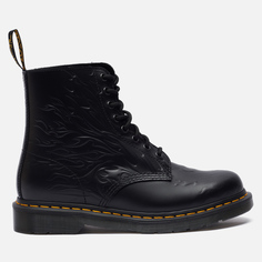 Ботинки мужские Dr. Martens 1460 Flames 8 Eye черные 45 EU