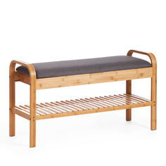 Обувница (mod. JWFU-4265) прессованный бамбук, 90х33х50 см, натуральный Tet Chair