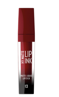 Жидкая матовая помада Golden Rose My Matte Lip Ink тон 13 Винный