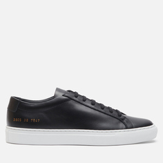 Кеды женские Common Projects Original Achilles Low White Sole черные 36 EU