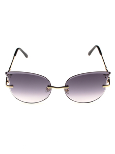 Солнцезащитные очки женские Pretty Mania NDP006 черные/золотистые