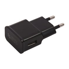 СЗУ LP с выходом USB 2,1A + кабель USB Type-C Classic Plus (черное/коробка) Liberty Project