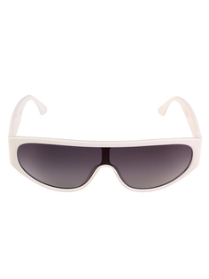 Солнцезащитные очки женские Pretty Mania DD036 белые/дымчатые